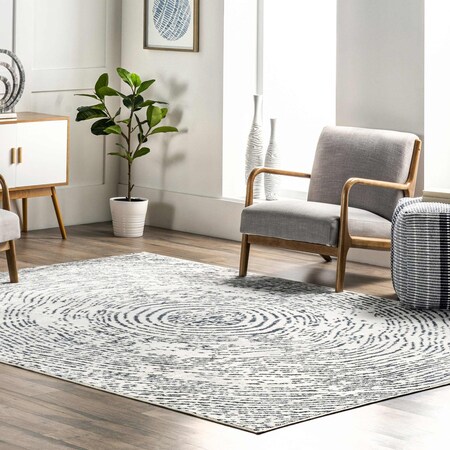 Nuloom Antonella Modern Abstract Maze Area Rug 4ft 3in x 6ft LPBL11A-406